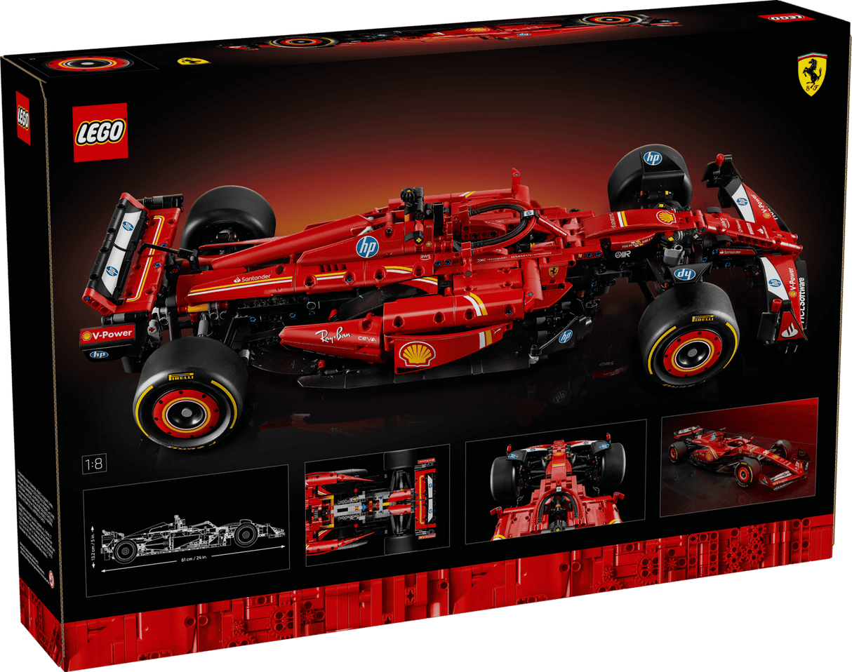 LEGO Technic Ferrari SF-24 F1 Car Model Kit for Adults 42207