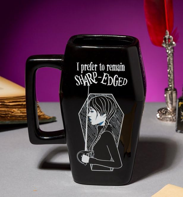 Wednesday Coffin Shaped Mug