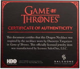 SalesOne Game Of Thrones Daenerys Targaryen Flying Dragon Wrap Around Necklace
