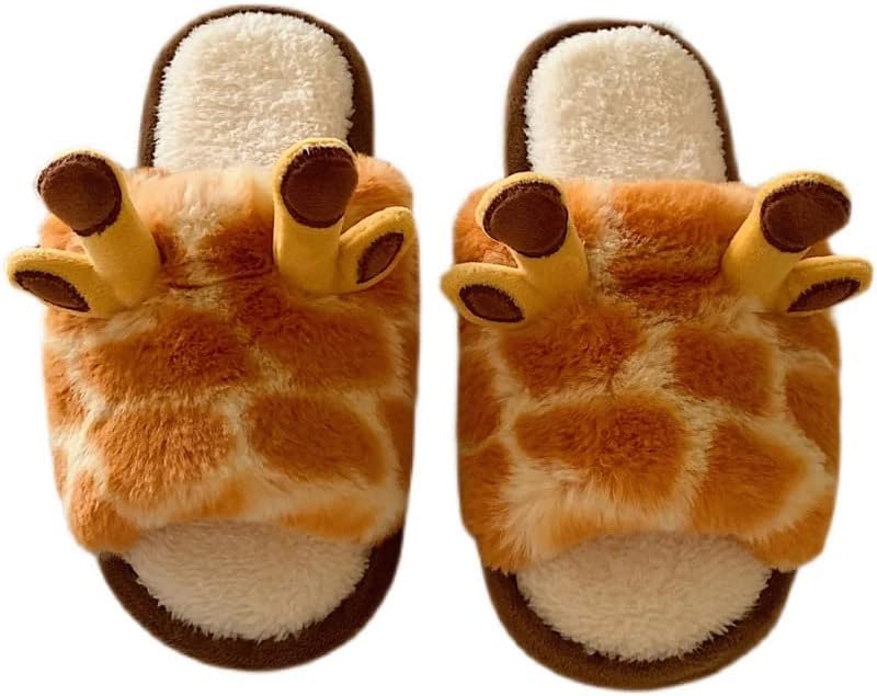Giraffe Slippers Large