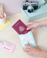Pusheen Foodie Collection Passport Holder And Luggage Tag