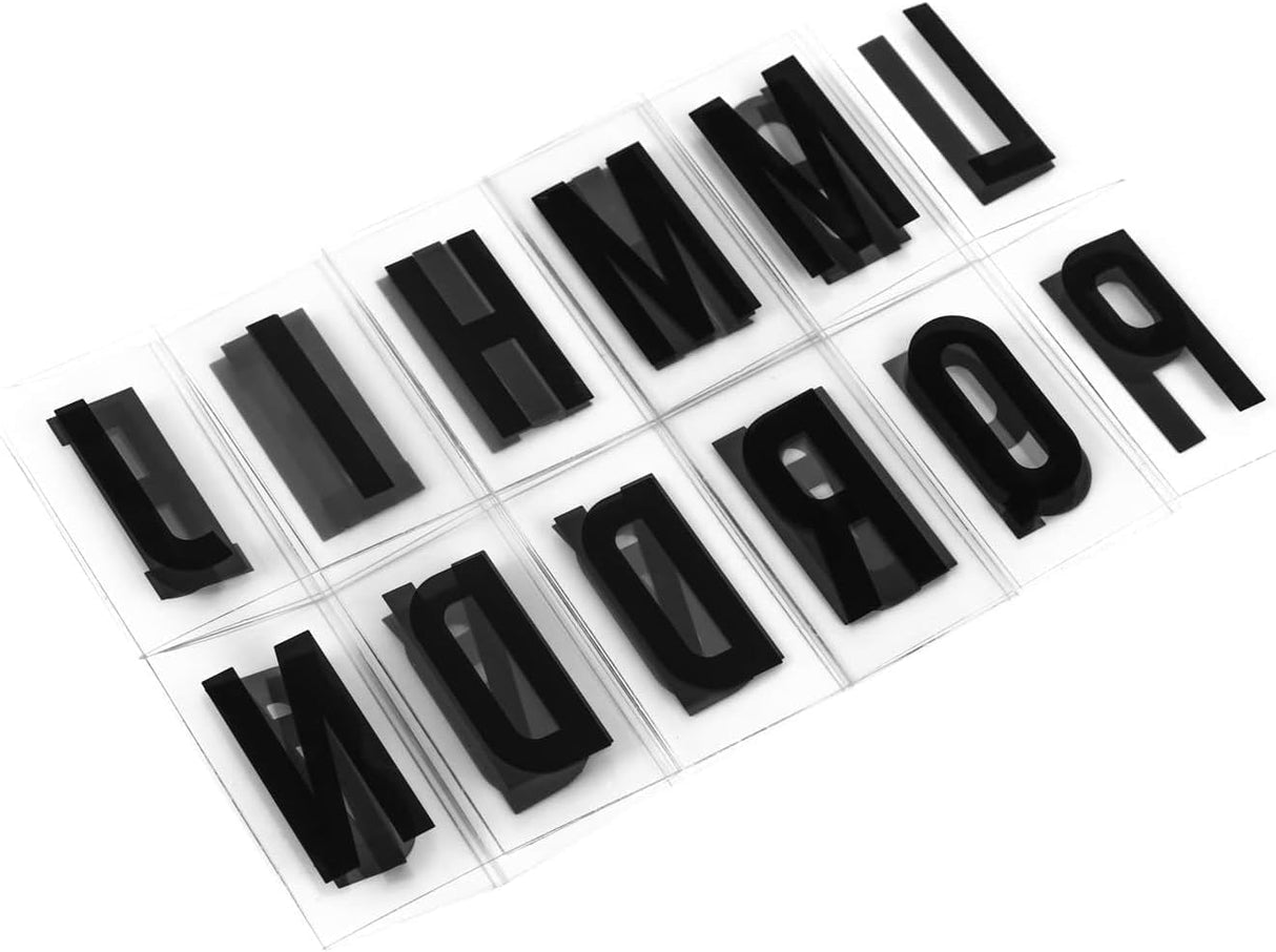 Cinematic Lightbox Letters Pack
