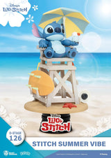 Disney Diorama Lilo Stitch Summer Vibe