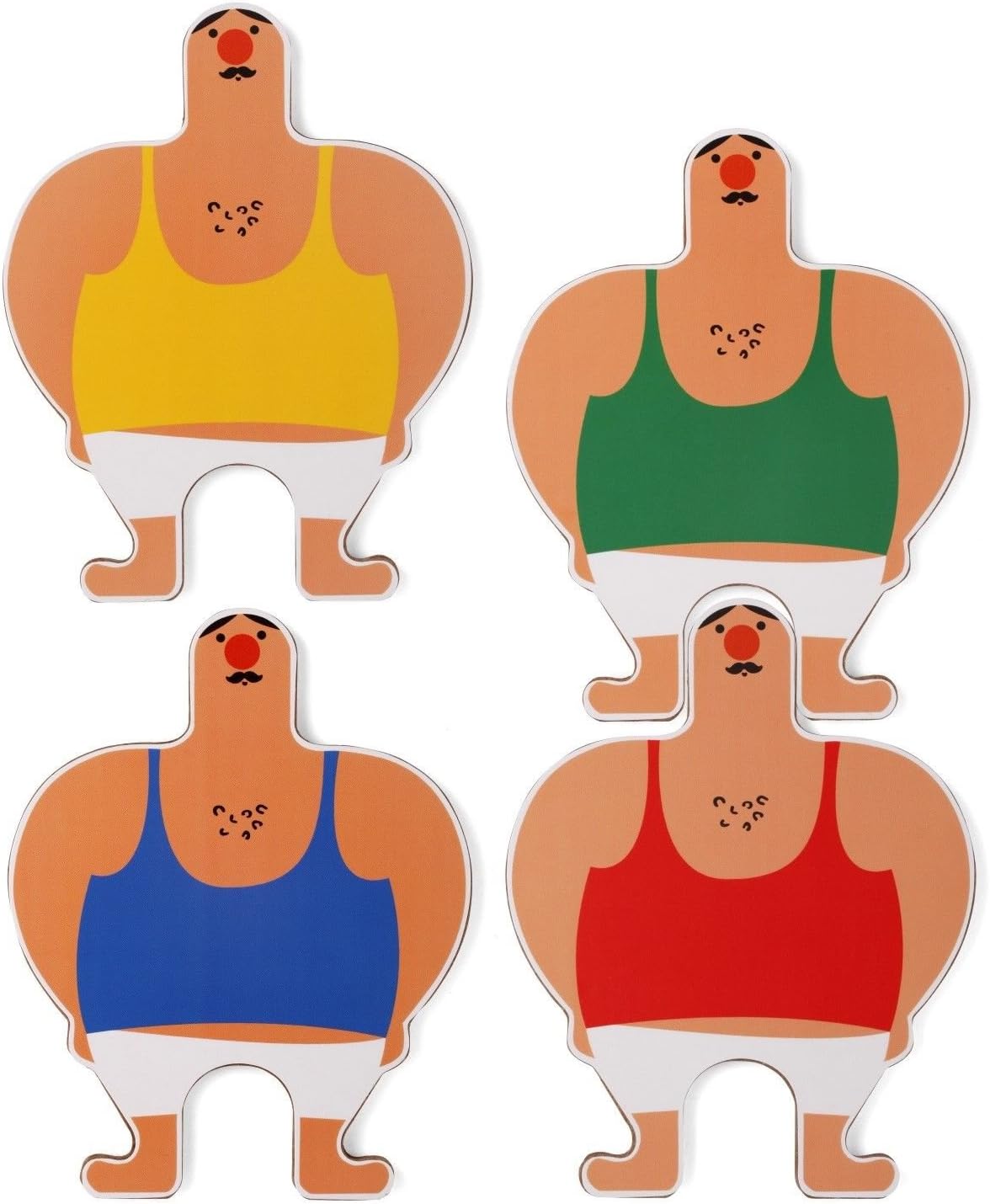 Hungry Acrobat Coasters