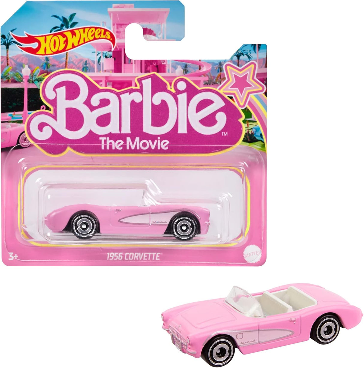 Hot Wheels Premium Pop Culture Barbie Movie Corvette
