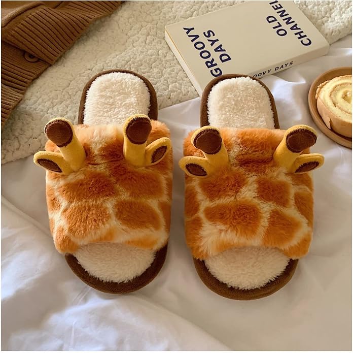Giraffe Slippers Large