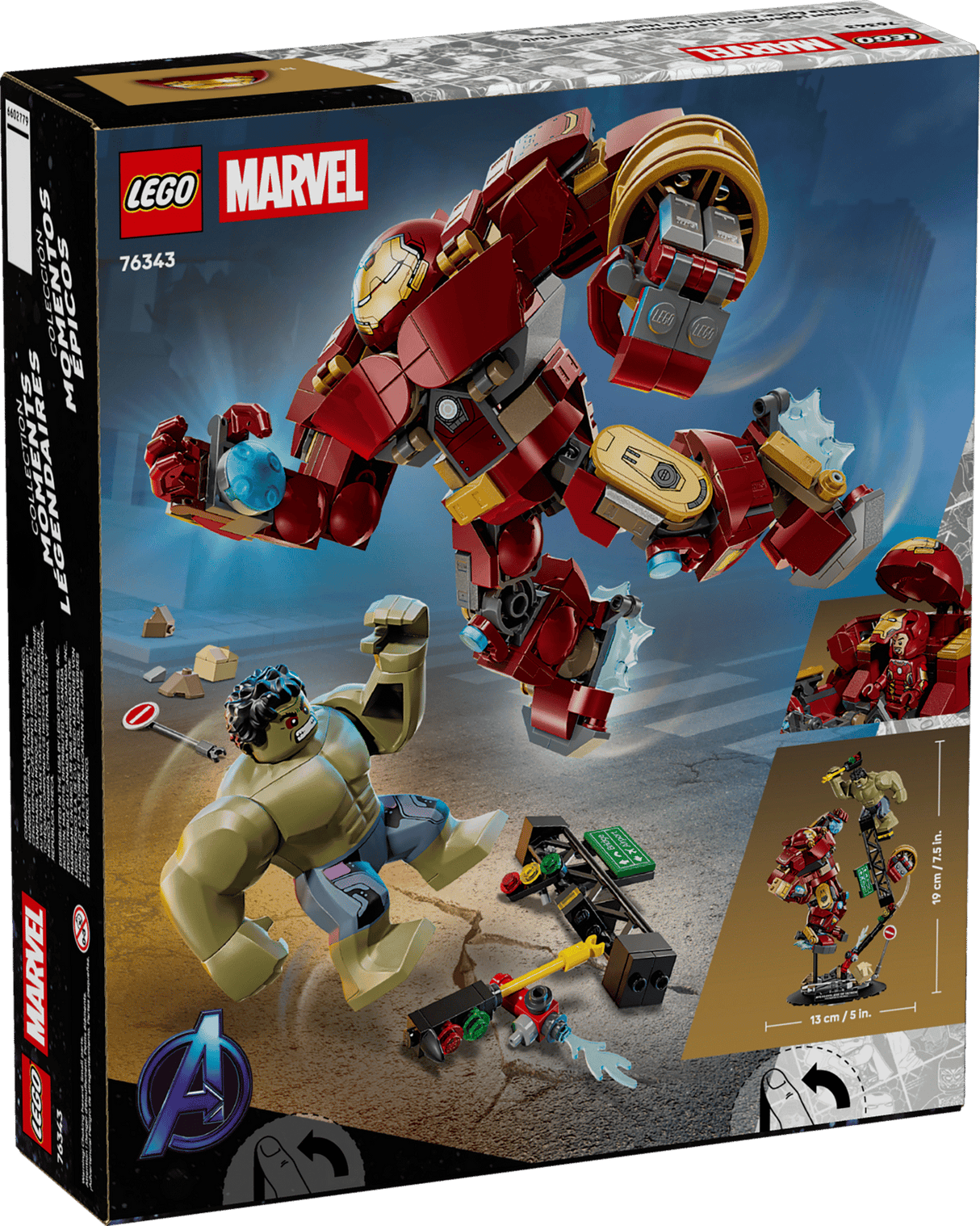 LEGO  Marvel Epic Battle Hulkbuster vs The Hulk Set 76343