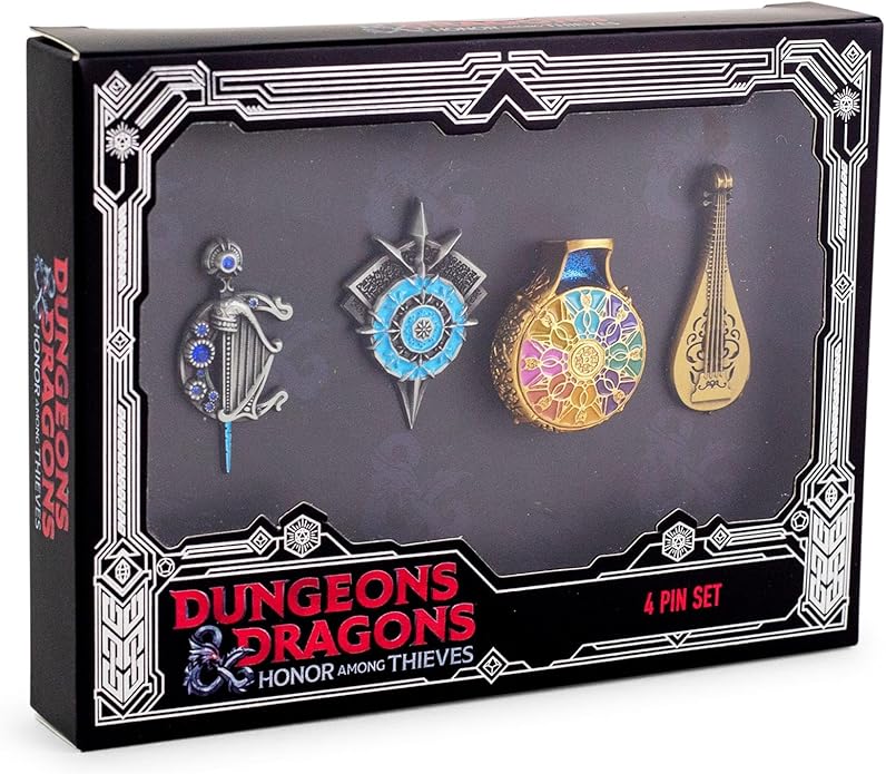 SalesOne Dungeons & Dragons Honor Among Thieves Weapons Pin Set