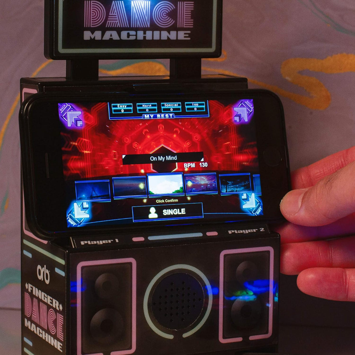 Orb Single Player Finger Dance Machine (9 Games)