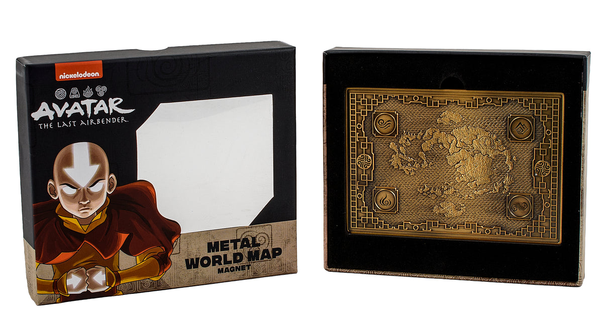 Avatar The Last Airbender: Metal World Map