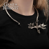 SalesOne Game Of Thrones Daenerys Targaryen Flying Dragon Wrap Around Necklace