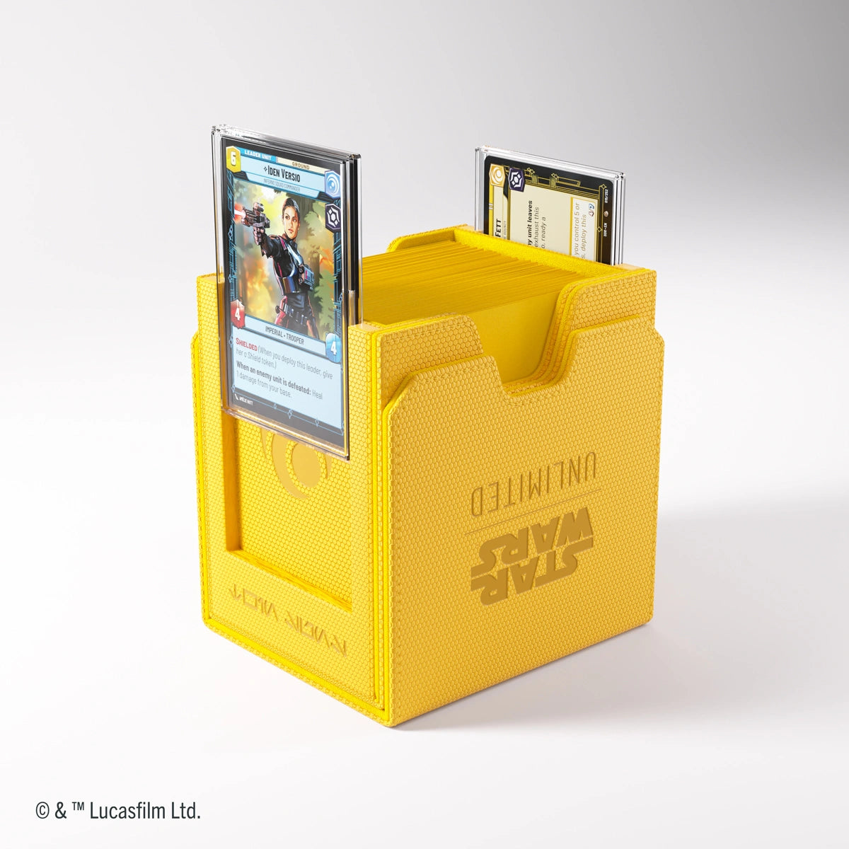 Gamegenic Star Wars Unlimited Deck Pod Yellow