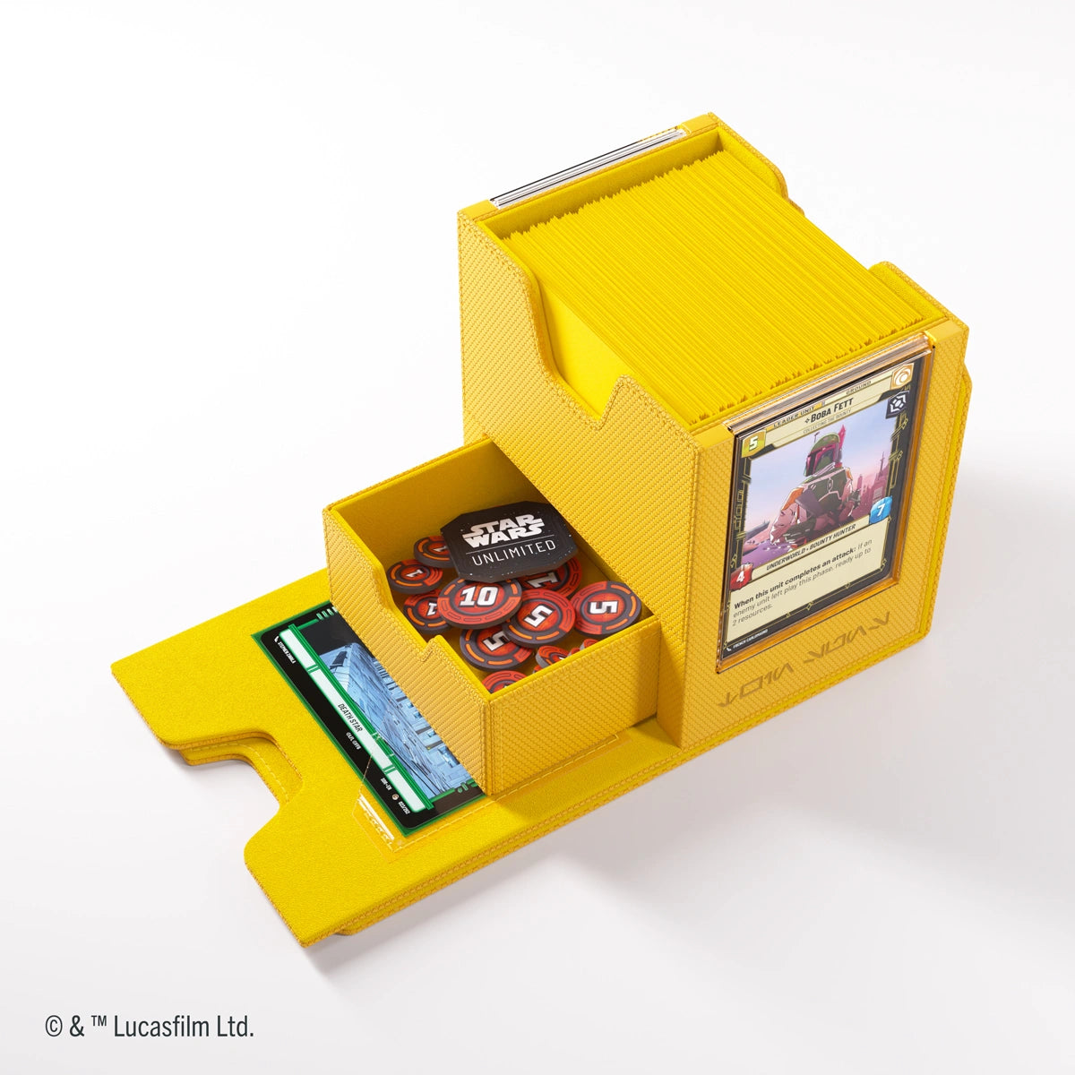 Gamegenic Star Wars Unlimited Deck Pod Yellow