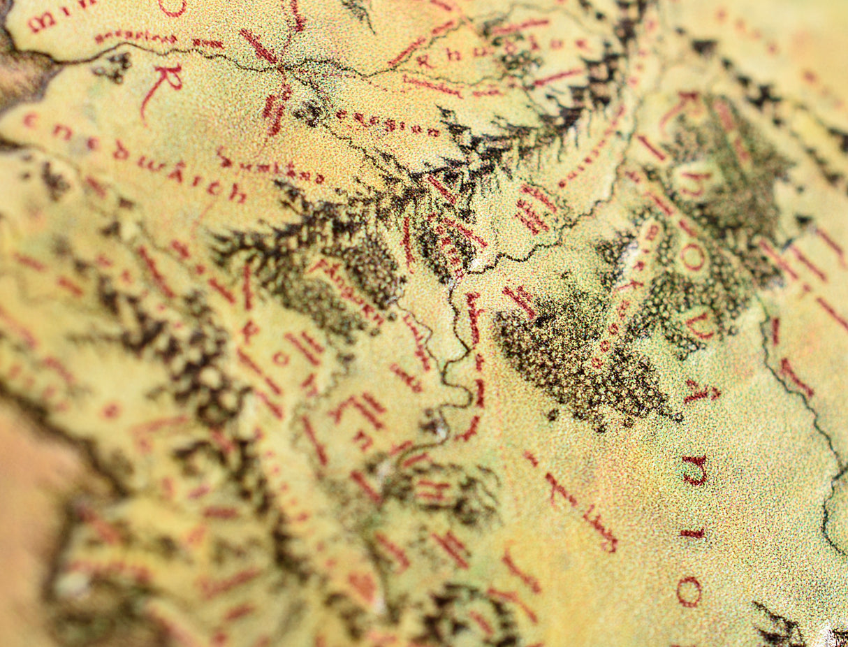 Lord of the Rings: Middle Earth Map Deluxe Coin