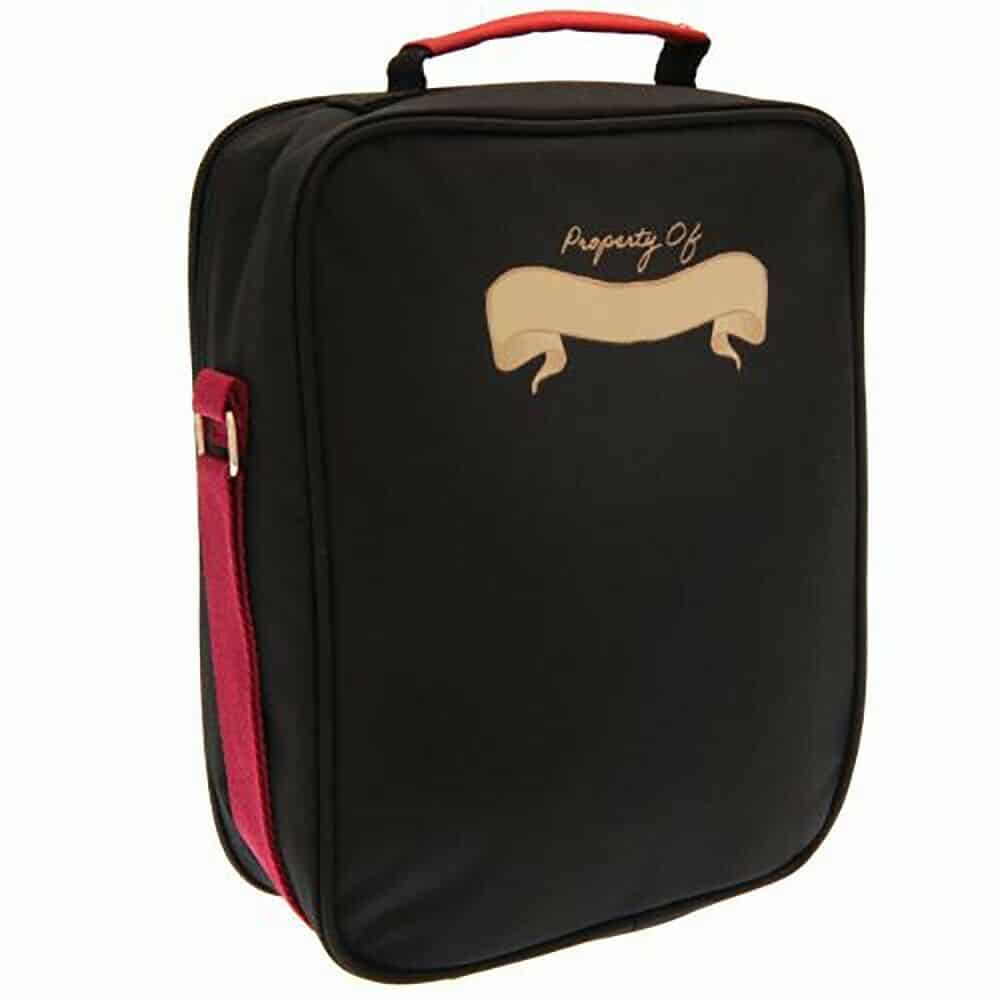 Harry Potter Deluxe 2 Pocket Lunch Bag Black