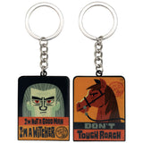 The Witcher Keychain Witcher & Roach Limited Edition
