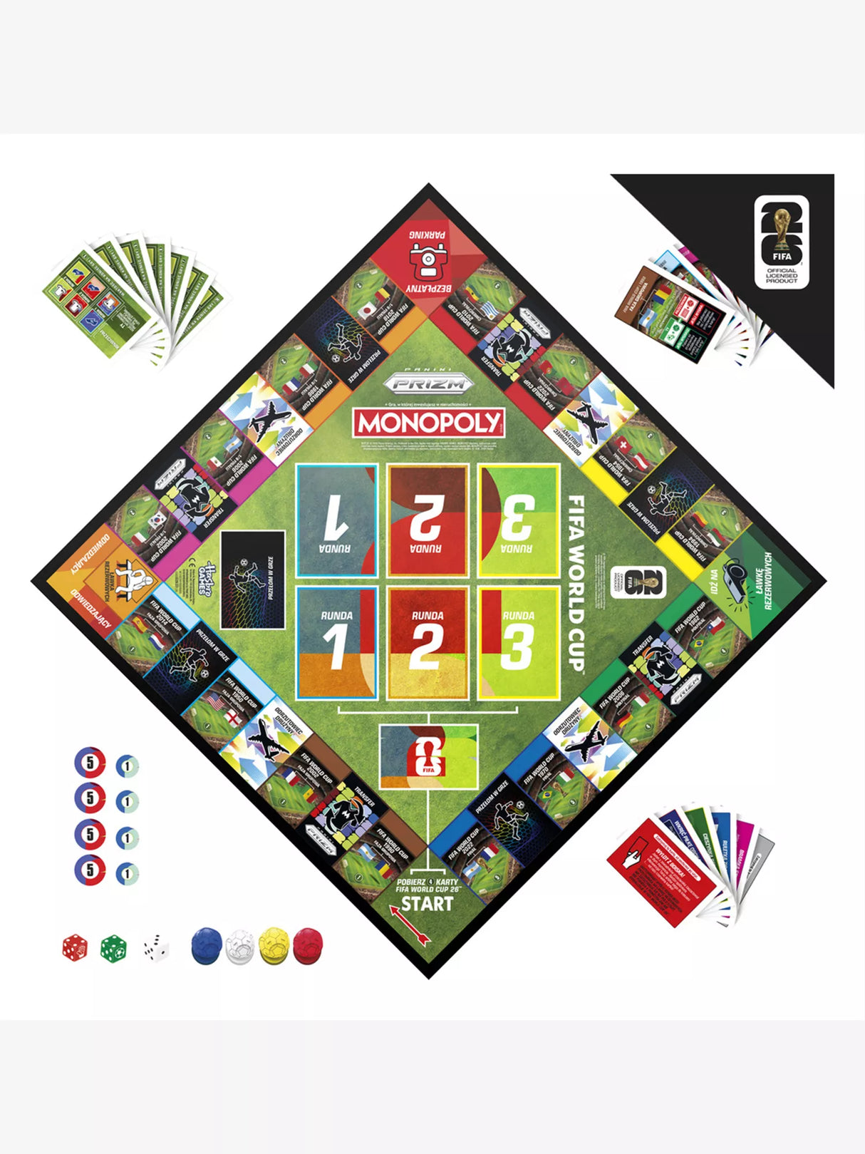 Monopoly Panini Prizm: FIFA World Cup Board Game