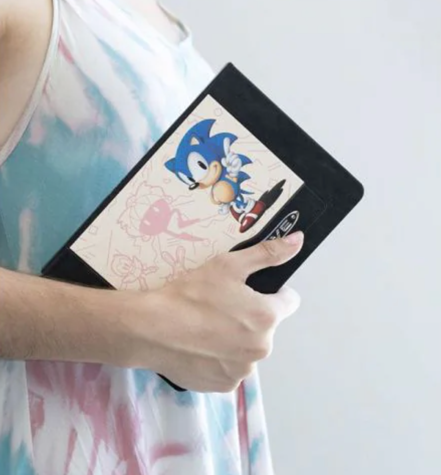 Sonic Premium A5 Notebook With Game Cartridge Gift Box