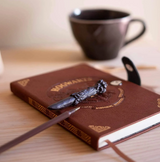 Harry Potter A5 Notebook With Magic Wand Pen