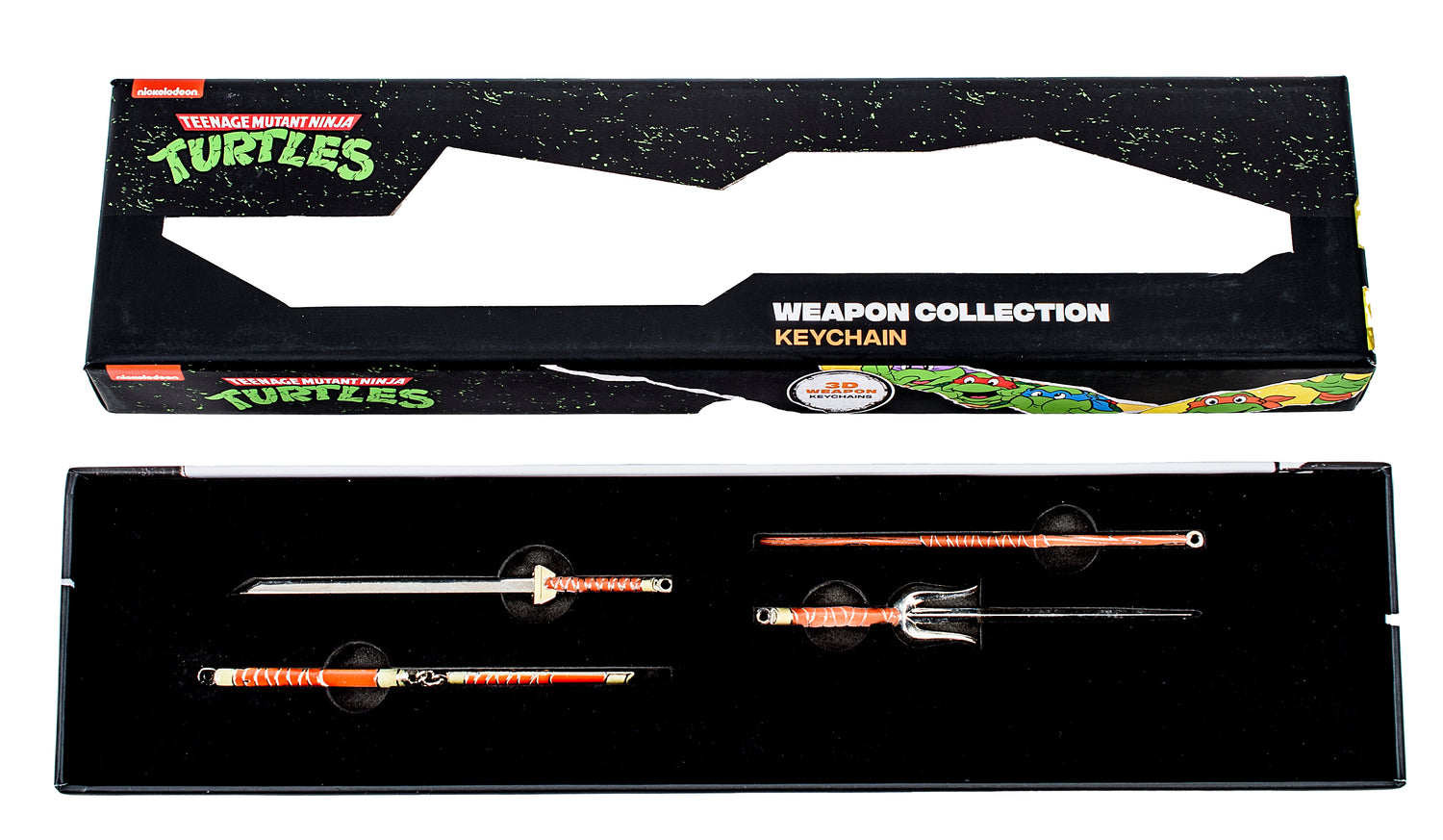 Teenage Mutant Ninja Turtles: Weapon Collection Keychain