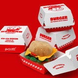 Burger Plush Zip Pouch