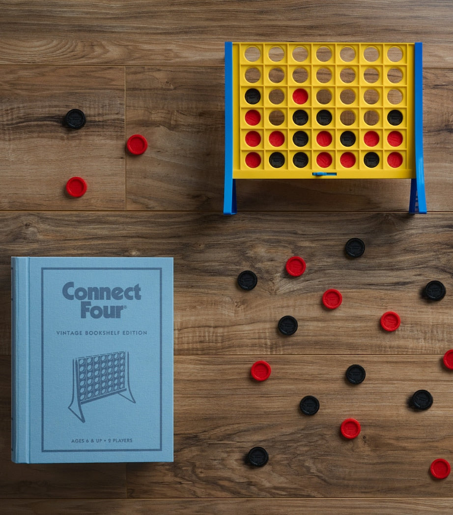 Connect 4 Vintage Bookshelf Edition