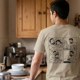 Day In The Life Of Dad Comic Strip T-Shirt