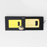 Credit card bottle opener