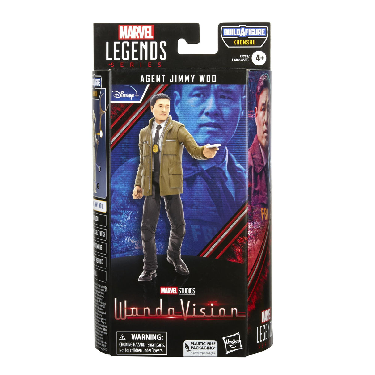Hasbro Marvel Legends Series Agent Jimmy Woo 6 Inch Action Figure