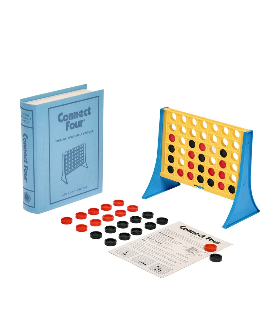 Connect 4 Vintage Bookshelf Edition