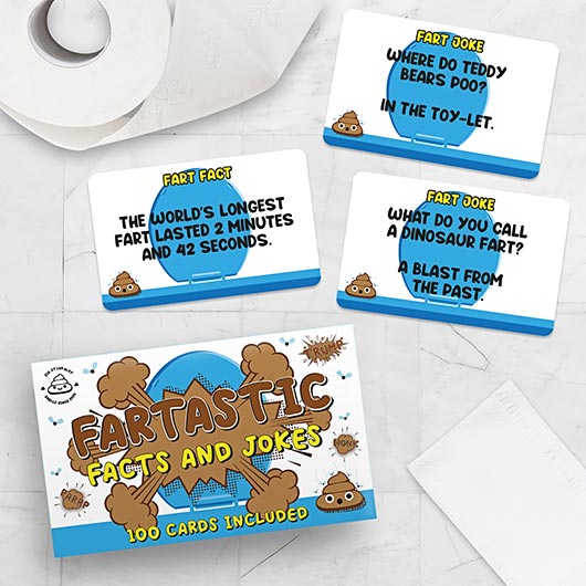 Fartastic Facts  Joke Cards