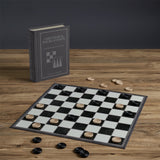 Checkers & Backgammon Vintage Bookshelf Edition