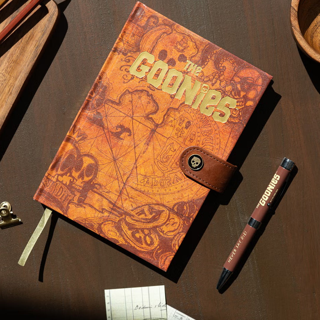 The Goonies Treasure Map Premium A5 Notebook With Projector Pen
