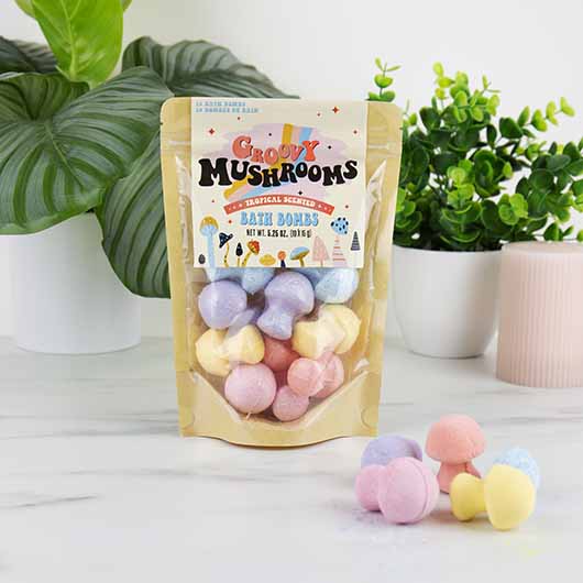 Groovy Mushrooms - Bath Bombs