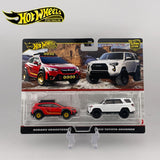 Hot Wheels Premium 2-Pack 2025 Mix 3 Subaru Crosstrek & 18 Toyota 4Runner
