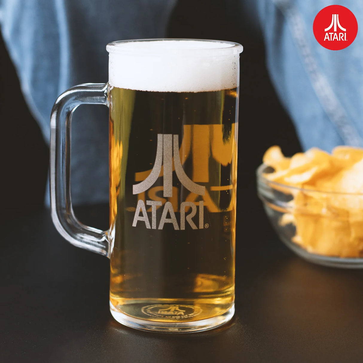 NEW Official Atari Beer Glass - 1 Pint  600ml