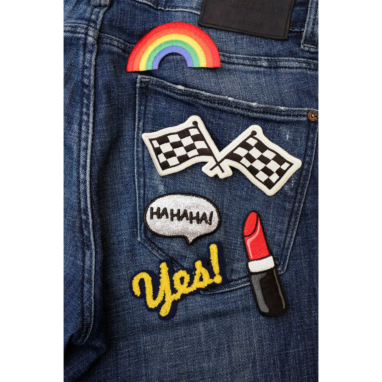 Iron On Patch Girl Power Set