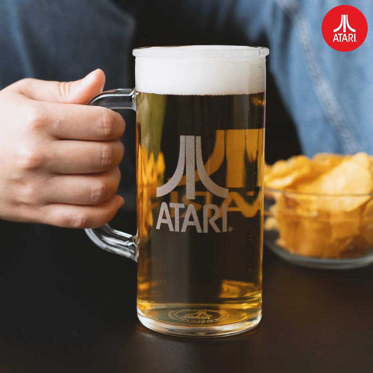 NEW Official Atari Beer Glass - 1 Pint  600ml