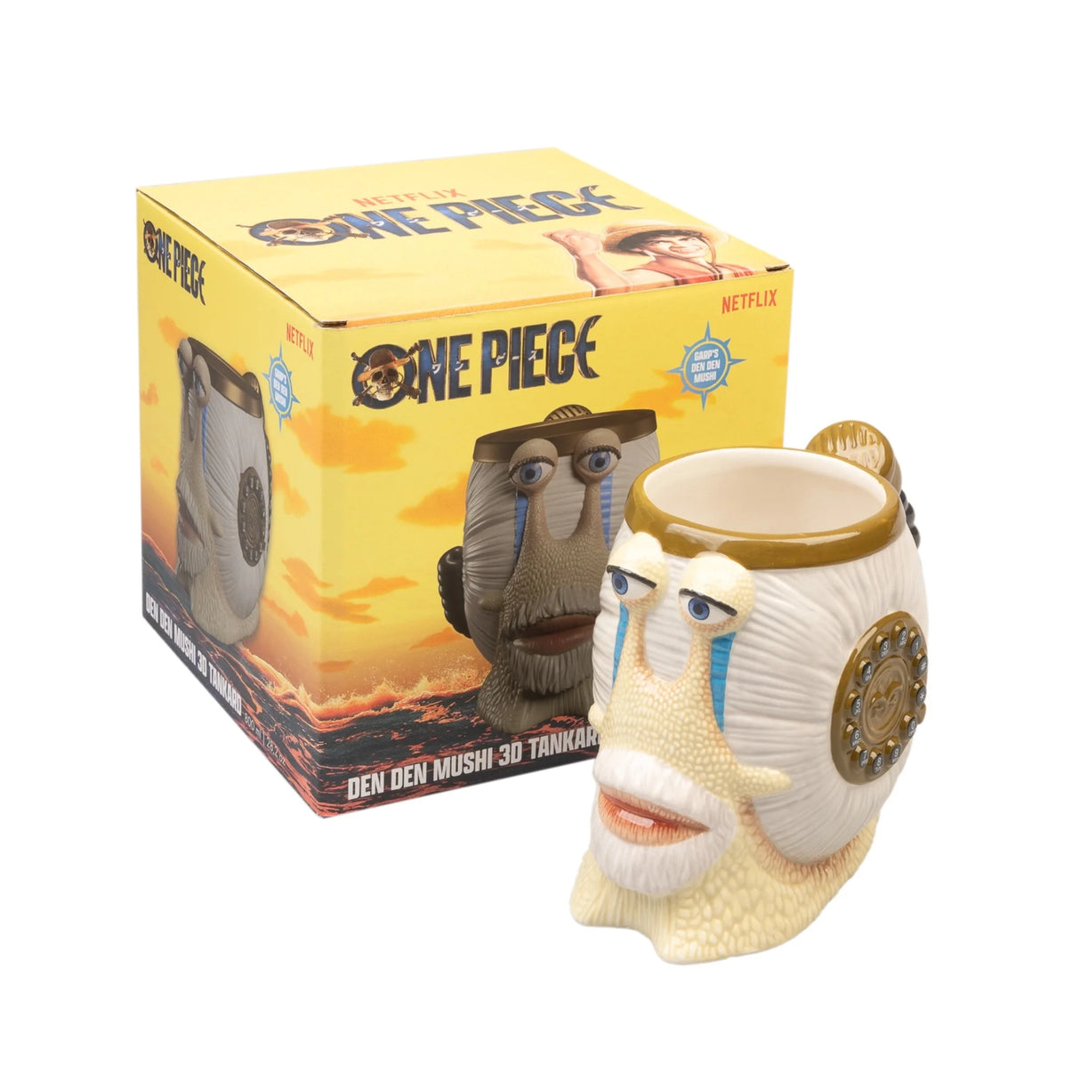 One Piece Netflix Den Den Mushi Tankard