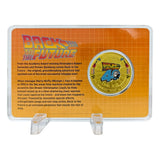 Back To The Future Collectable Coin 40th Anniversary Limited Edition