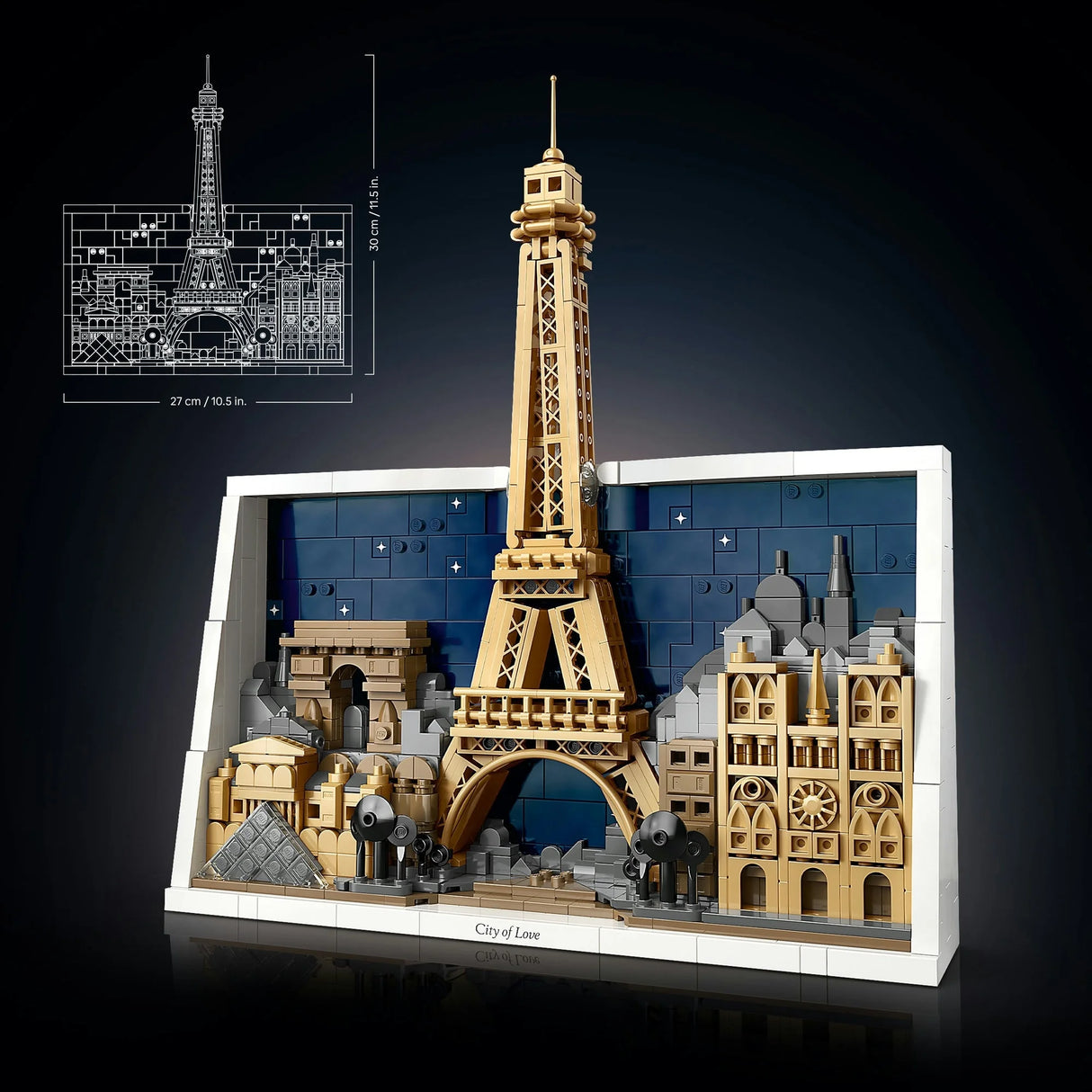 LEGO Architecture Paris City of Love Building Set 21064