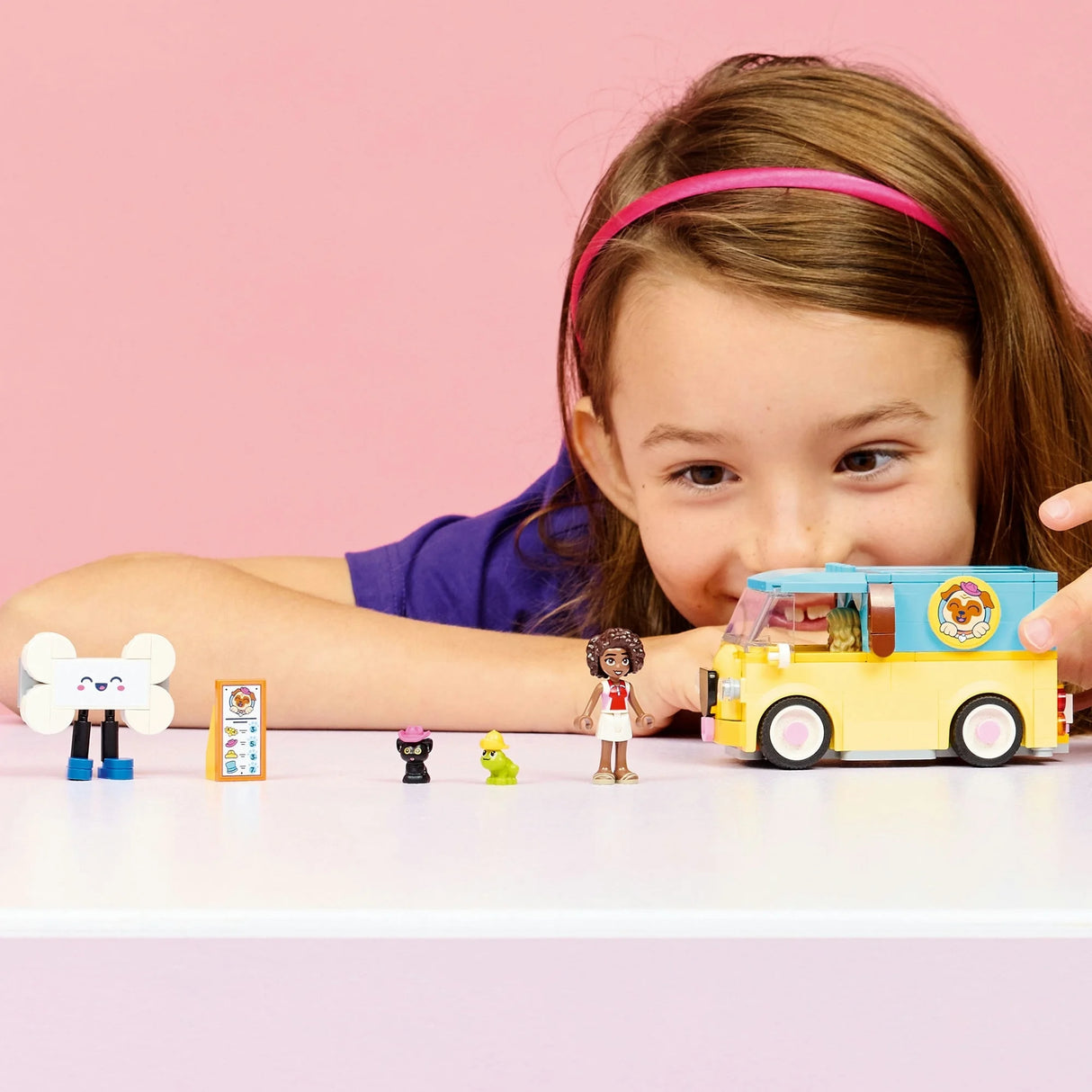 LEGO Friends Pet Accessories Van Toy with Pet Figures 42678