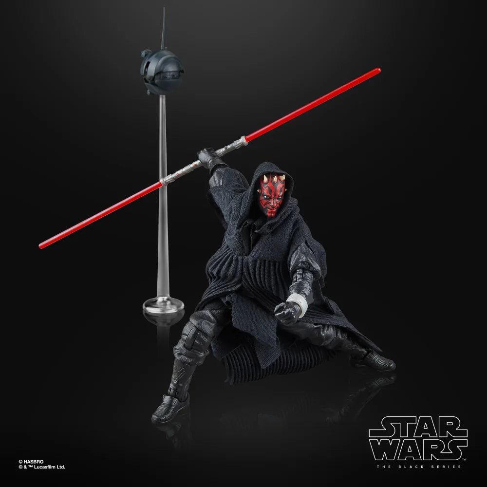 Star Wars The Black Series Darth Maul  Sith Speeder Collectible Action Figure  Vehicle (6)