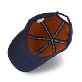 Milliner Made Baseball Cap - Navy