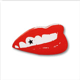 Harley Quinn Birds of Prey Collectable Pin Badge - Lips