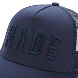 Milliner Born Not Made Trucker Cap - Navy