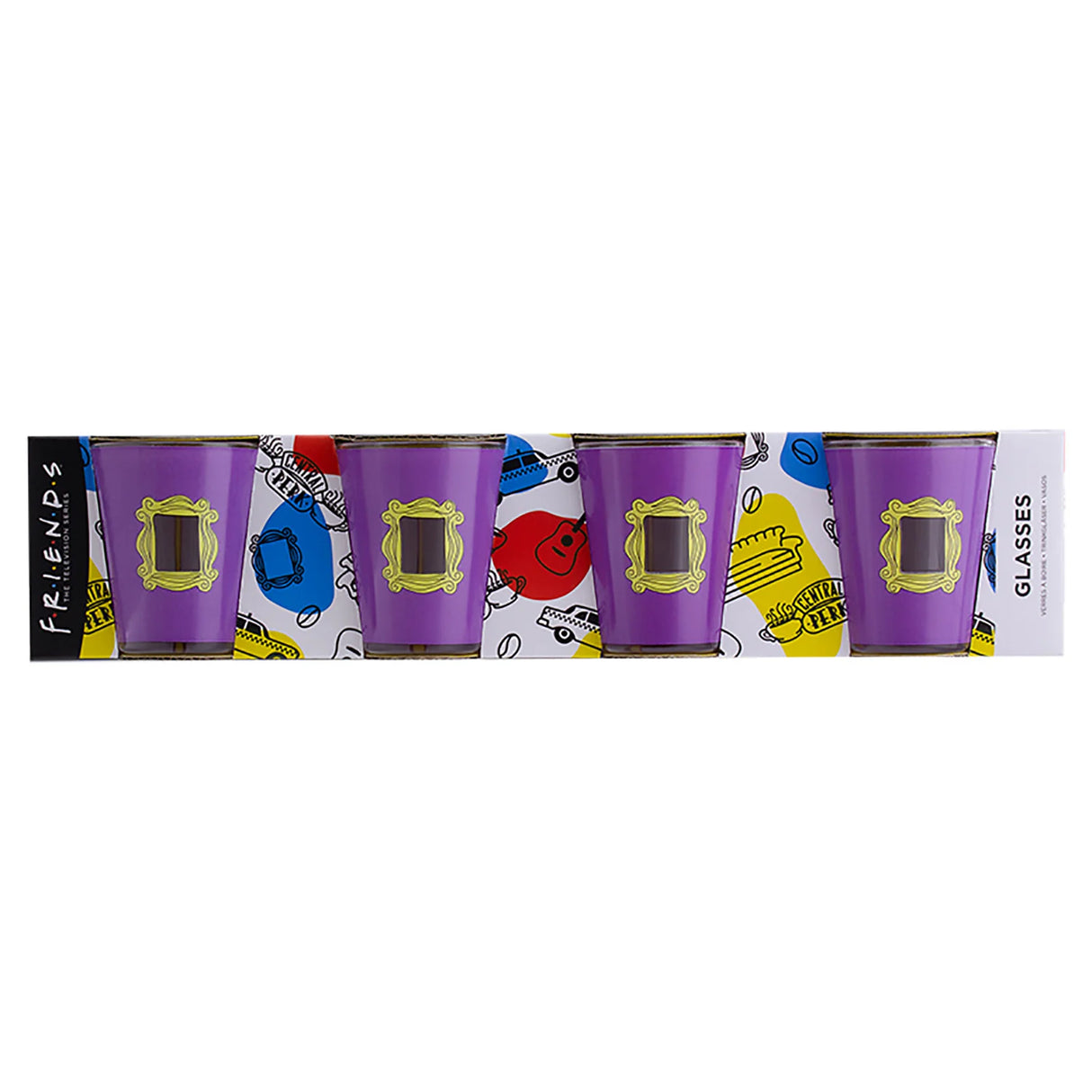 Friends Set of 4 Shot Glasses Photo Frame