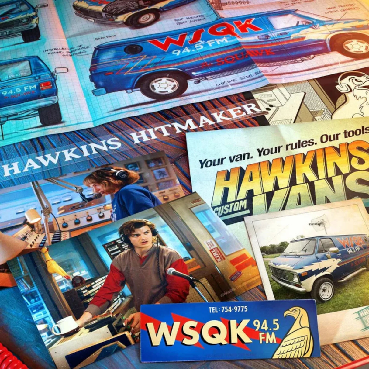 Doctor Collector Stranger Things: WSQK Hawkins Hitmaker Kit
