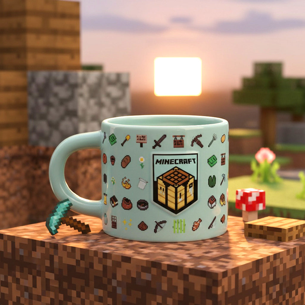 Minecraft Embossed Mug