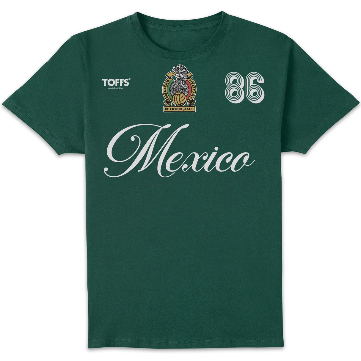 TOFFS Mexico 1986 Vintage Football Heritage T-Shirt